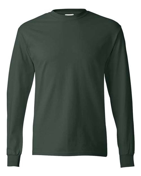 Hanes Authentic Long Sleeve T-Shirt - Hanes 5586