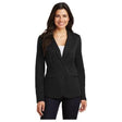 Ladies Knit Blazer Joe's USA X-Small Black