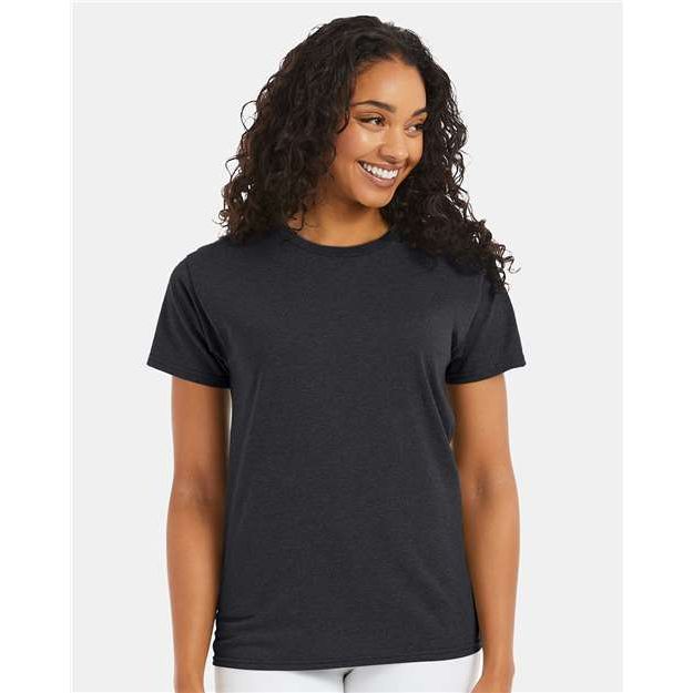 Hanes Ecosmart™ T-Shirt - Charcoal Heather - Hanes 5170 Hanes Charcoal Heather S