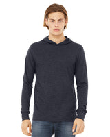 Bella + Canvas 3512 Unisex Jersey Hooded Long Sleeve Tee