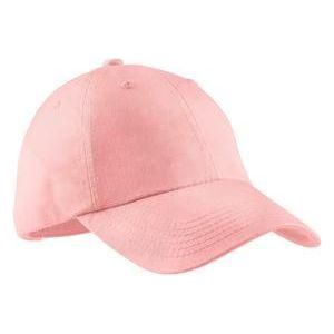 Ladies Garment Washed Cap Joe's USA Light Pink