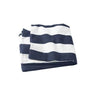 Cabana Stripe Beach Towel Joe's USA Navy