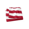 Cabana Stripe Beach Towel Joe's USA Red