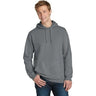Joe's USA Essential Pigment-Dyed Pullover Hooded Sweatshirt Joe's USA Small Pewter