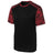 Men's CamoHex Colorblock Tee DRI-EQUIP X-Small Black/Deep Red