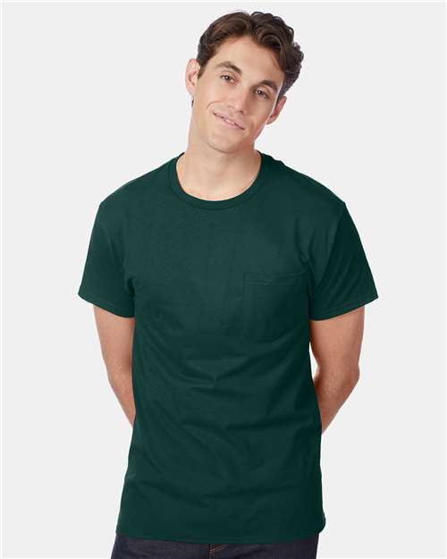 Hanes Men's Authentic Pocket T-Shirt - Hanes 5590