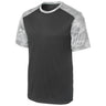 Men's CamoHex Colorblock Tee DRI-EQUIP X-Small Iron Grey/White