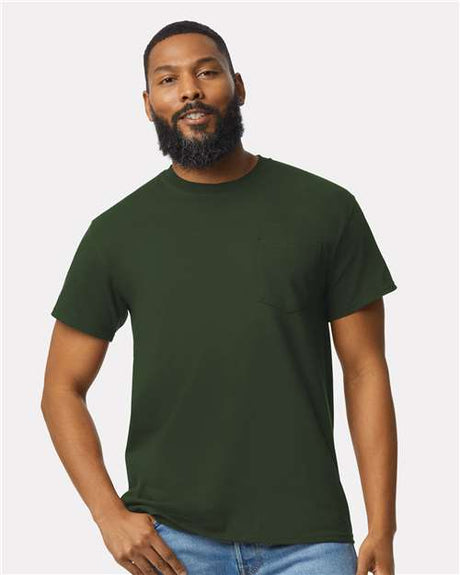 Gildan 2300 Unisex Ultra Cotton Pocket T-Shirt