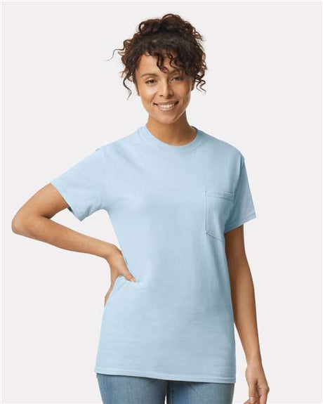 Gildan Unisex Ultra Cotton® Pocket T-Shirt - Gildan 2300