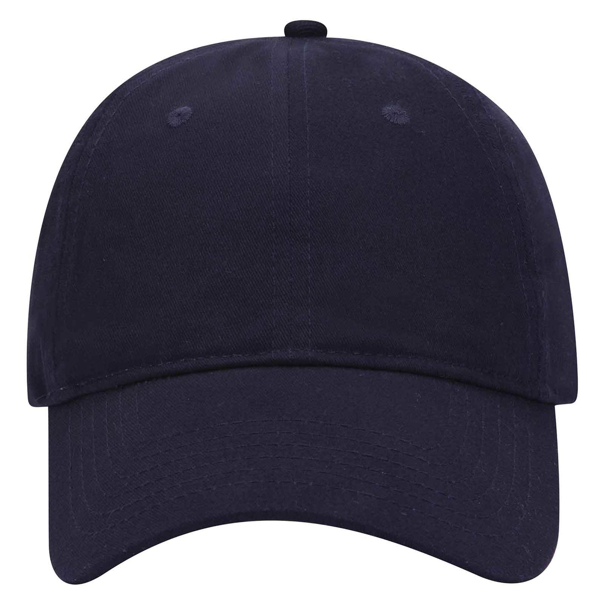 OTTO CAP 6 Panel Low Profile Baseball Cap OTTO 18-010 Otto Cap 004 - Navy OSFM - Adult