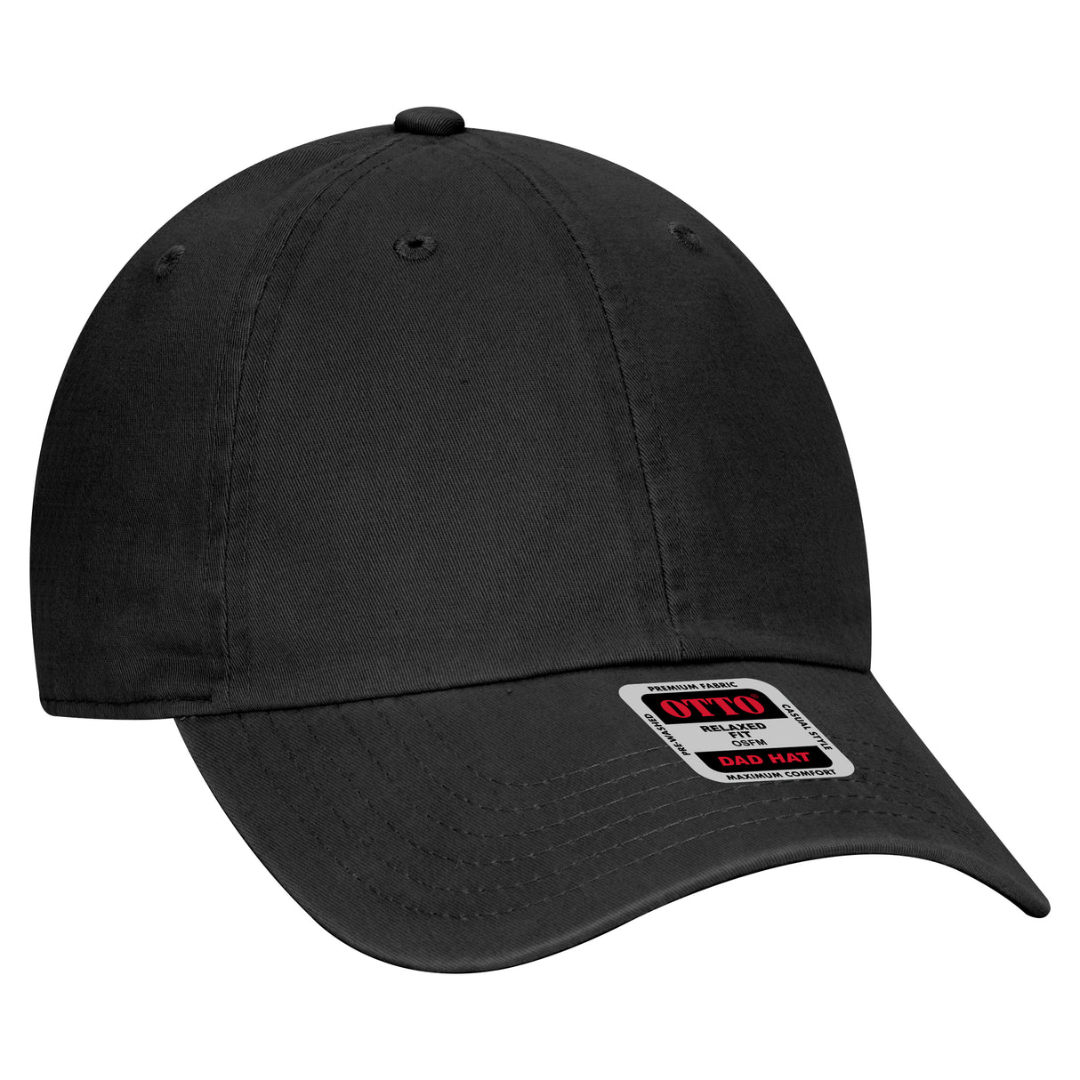 OTTO CAP 6 Panel Low Profile Dad Hat OTTO 18-1219