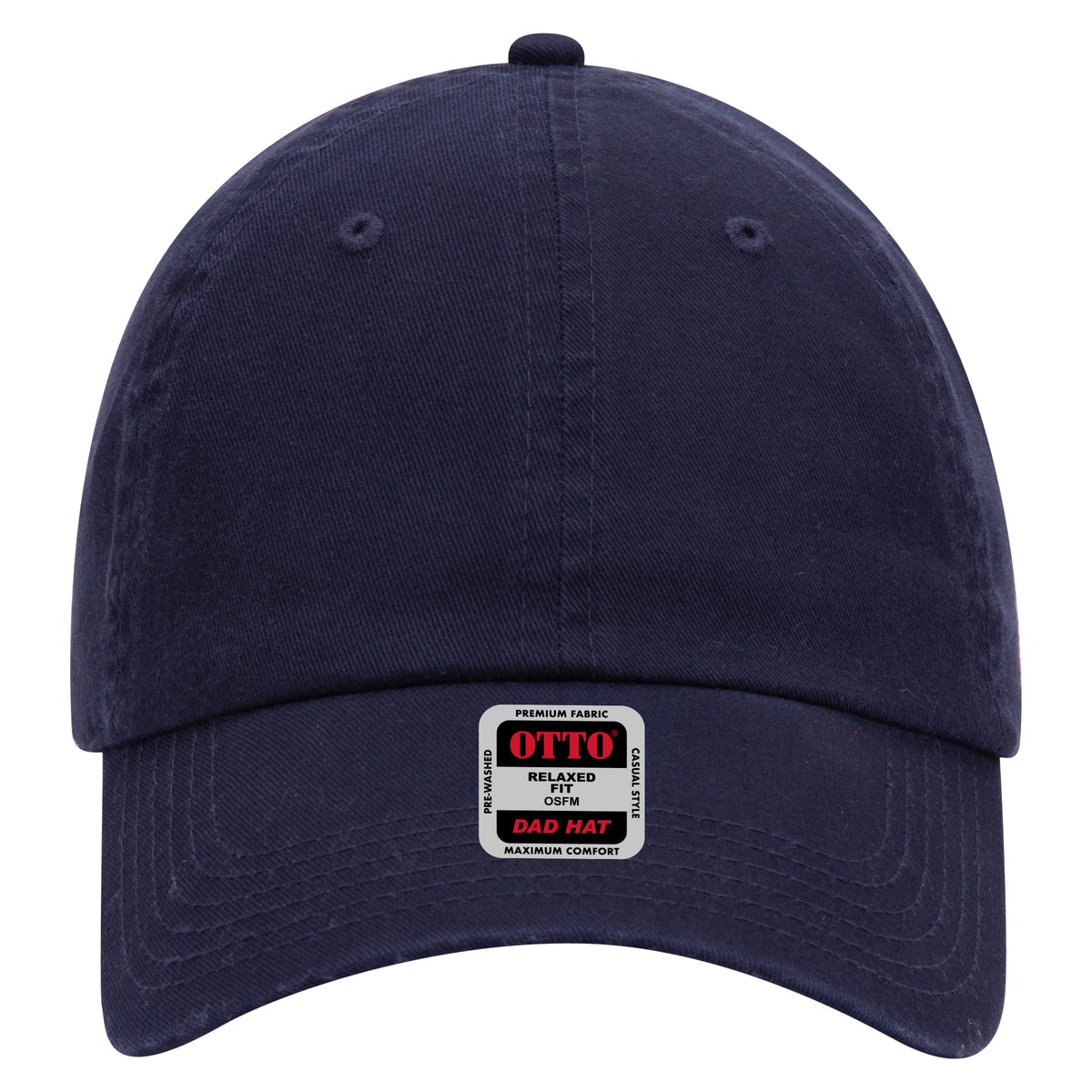 OTTO CAP 6 Panel Low Profile Dad Hat OTTO 18-1225 Otto Cap