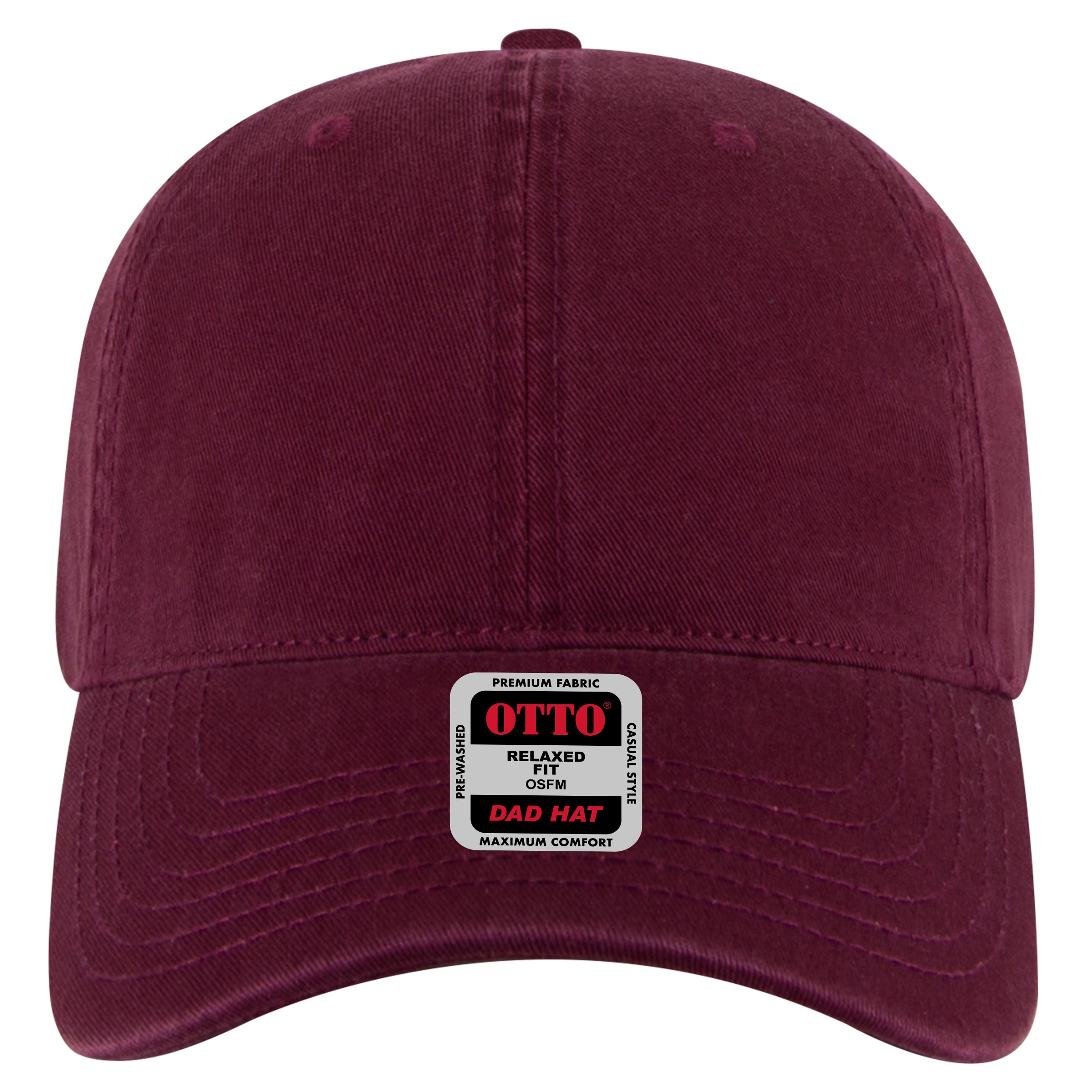 OTTO CAP 6 Panel Low Profile Dad Hat OTTO 18-1322 Otto Cap