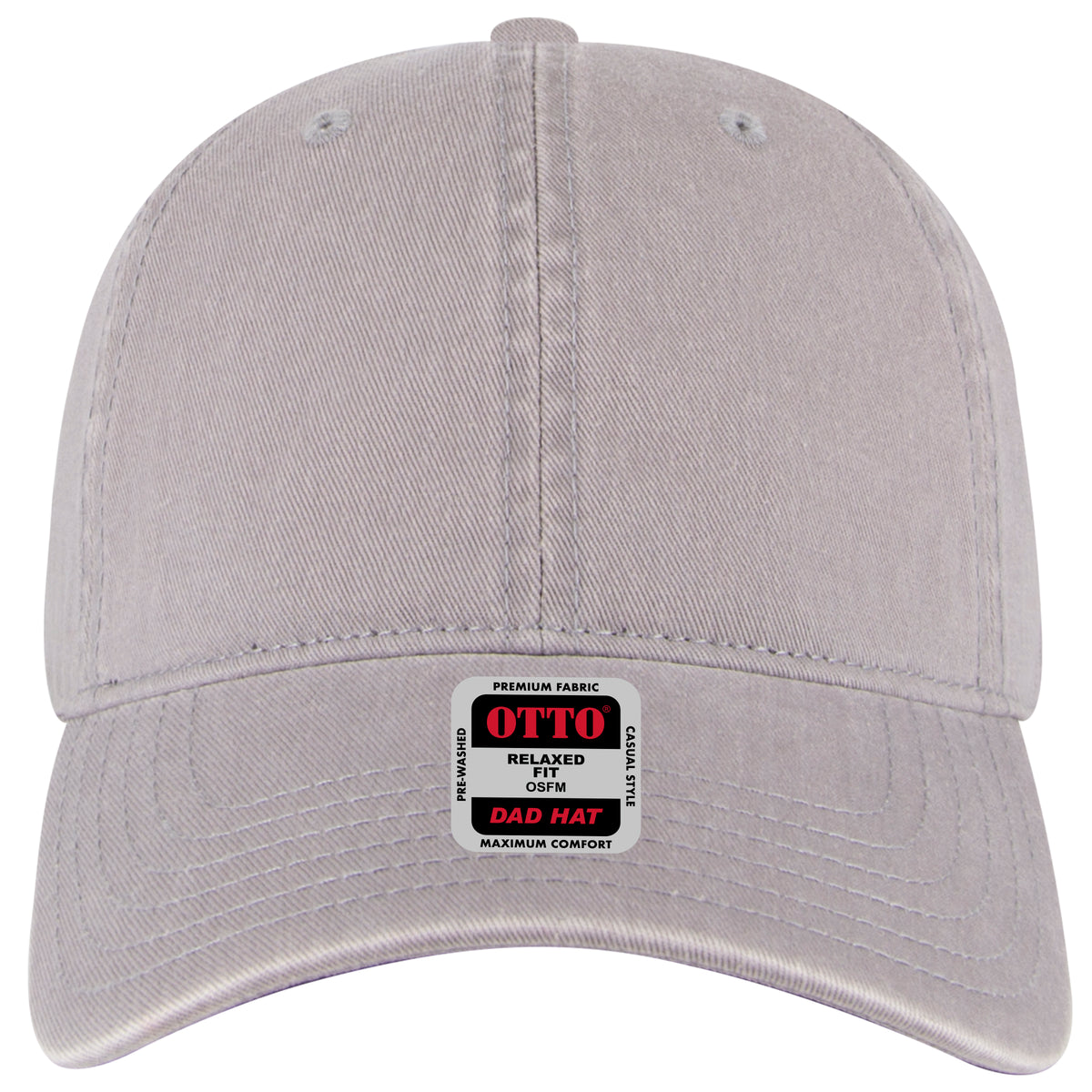 OTTO CAP 6 Panel Low Profile Dad Hat OTTO 18-1322 Otto Cap