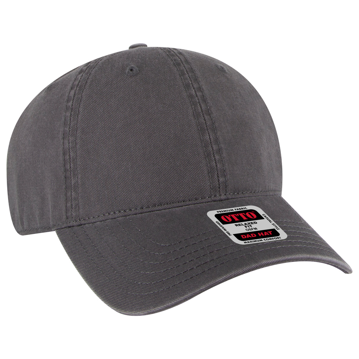 OTTO CAP 6 Panel Low Profile Dad Hat OTTO 18-1322