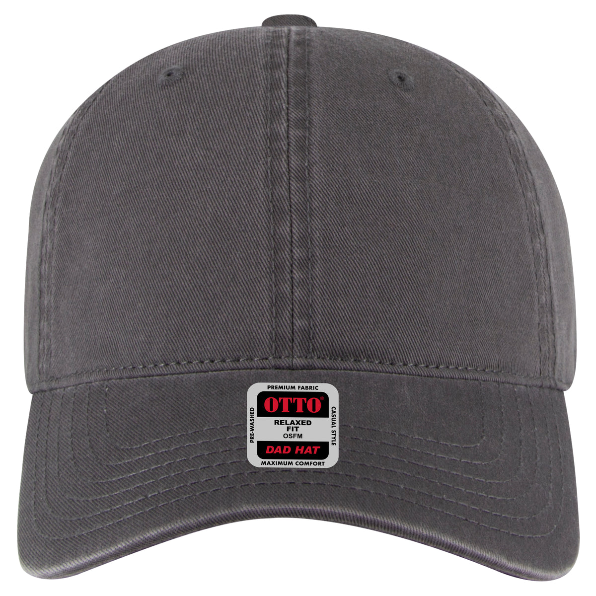 OTTO CAP 6 Panel Low Profile Dad Hat OTTO 18-1322 Otto Cap