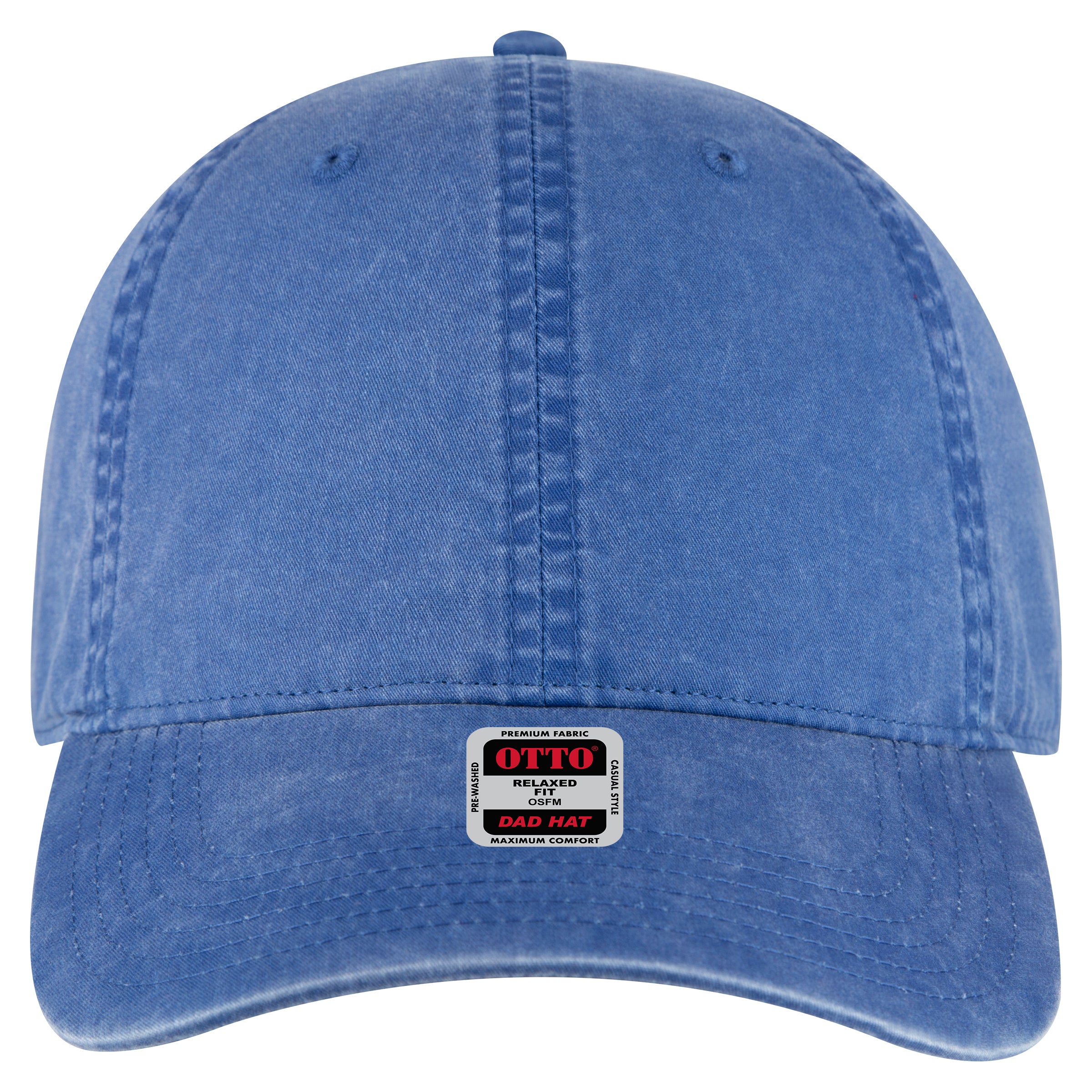 OTTO CAP 6 Panel Low Profile Dad Hat OTTO 18-201 Otto Cap 030 - Sky Blue OSFM - Adult