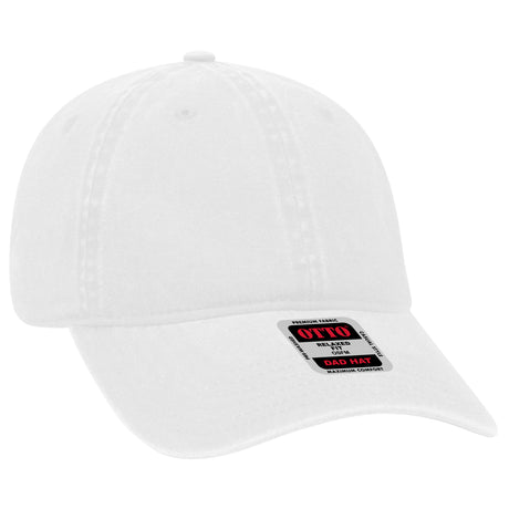 OTTO CAP 6 Panel Low Profile Dad Hat OTTO 18-202