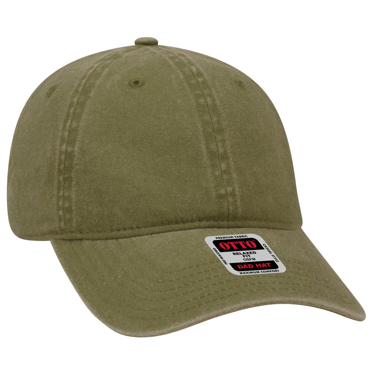 OTTO CAP 6 Panel Low Profile Dad Hat OTTO 18-202