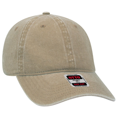 OTTO CAP 6 Panel Low Profile Dad Hat OTTO 18-202