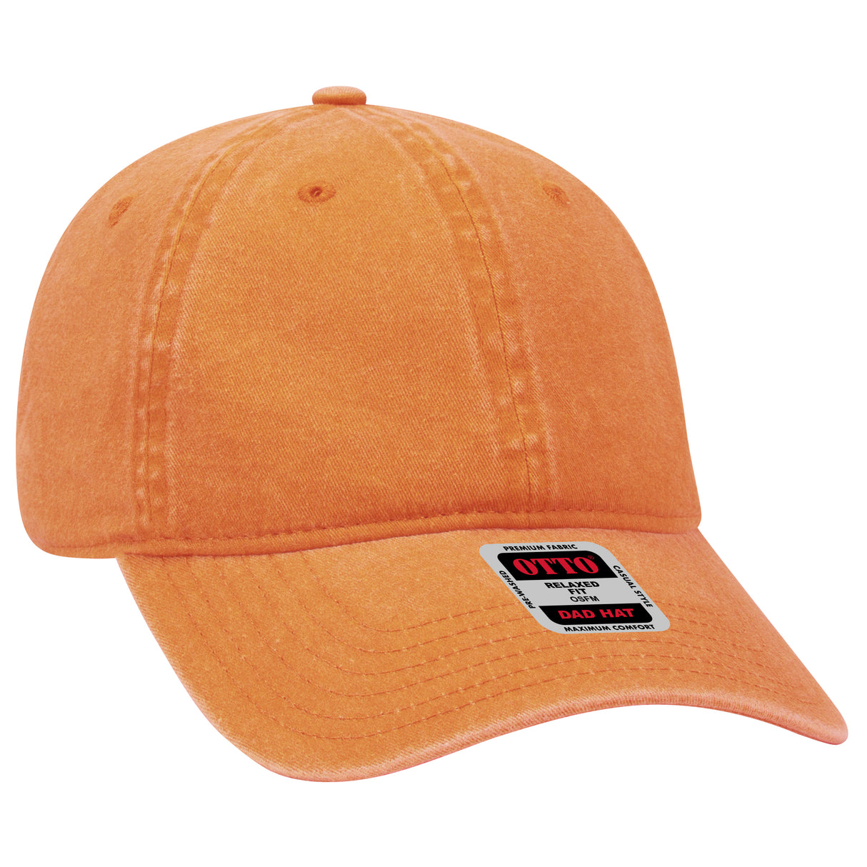 OTTO CAP 6 Panel Low Profile Dad Hat OTTO 18-202