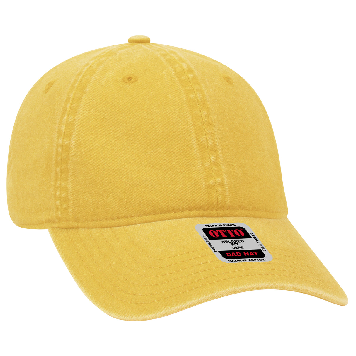 OTTO CAP 6 Panel Low Profile Dad Hat OTTO 18-202
