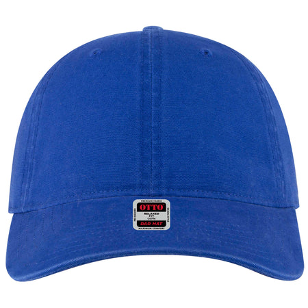 OTTO CAP 6 Panel Low Profile Dad Hat OTTO 18-3 Otto Cap 001 - Royal OSFM - Adult