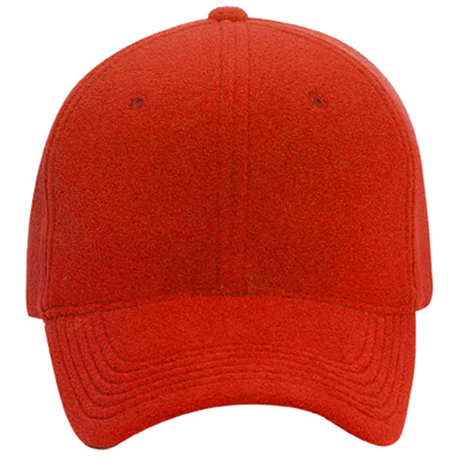 OTTO CAP 6 Panel Low Profile Baseball Cap OTTO 18-429 Otto Cap 002 - Red OSFM - Adult