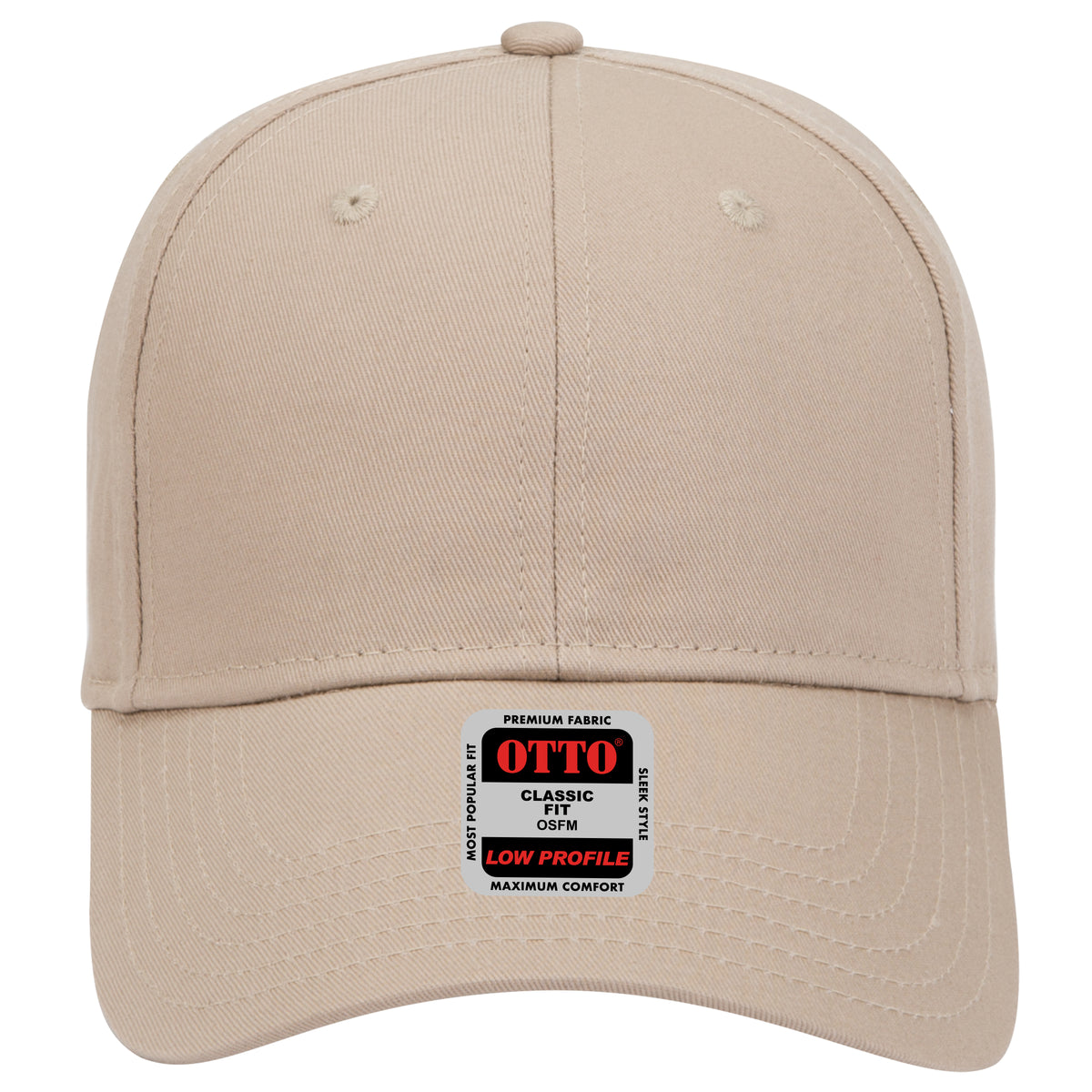 OTTO CAP 6 Panel Low Profile Baseball Cap OTTO 18-553 Otto Cap