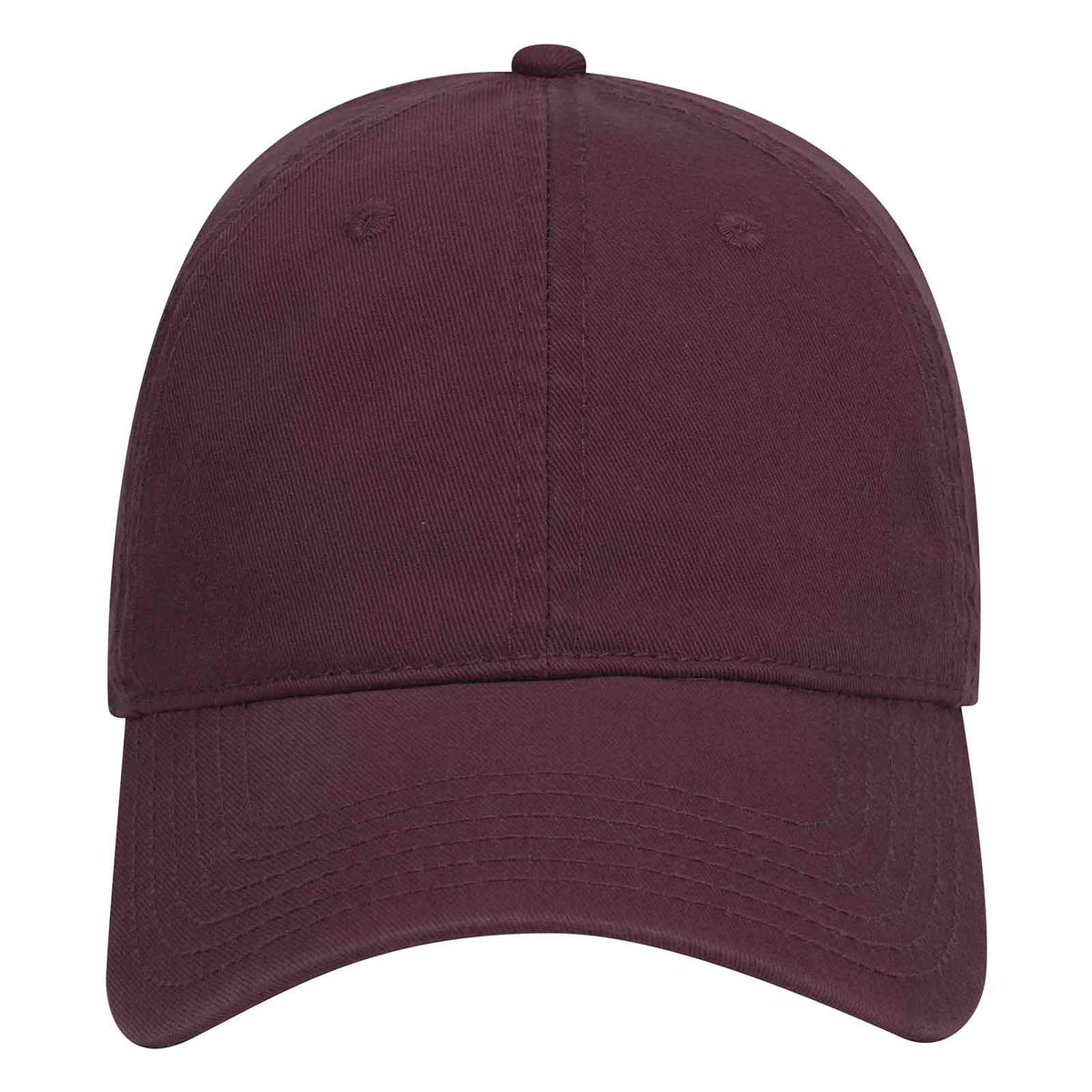 OTTO CAP 6 Panel Low Profile Dad Hat OTTO 18-692 Otto Cap 010 - Maroon OSFM - Adult