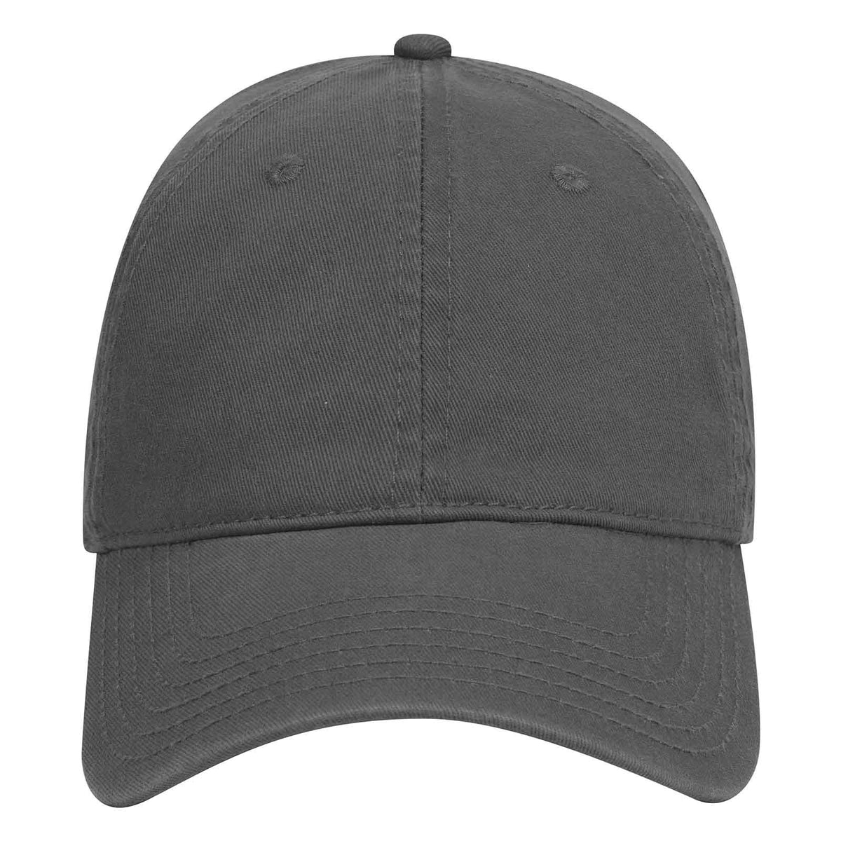 OTTO CAP 6 Panel Low Profile Dad Hat OTTO 18-692 Otto Cap 025 - Char. Gray OSFM - Adult