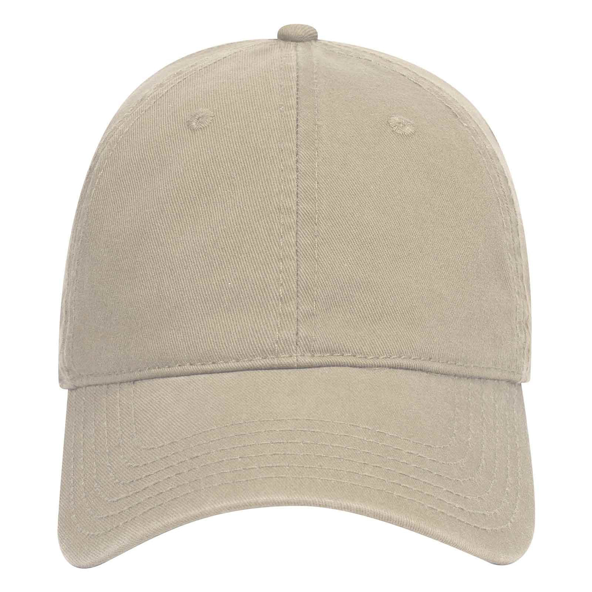 OTTO CAP 6 Panel Low Profile Dad Hat OTTO 18-692 Otto Cap 032 - Khaki OSFM - Adult