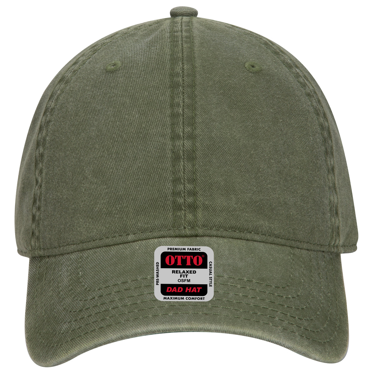 OTTO CAP 6 Panel Low Profile Dad Hat OTTO 18-711 Otto Cap