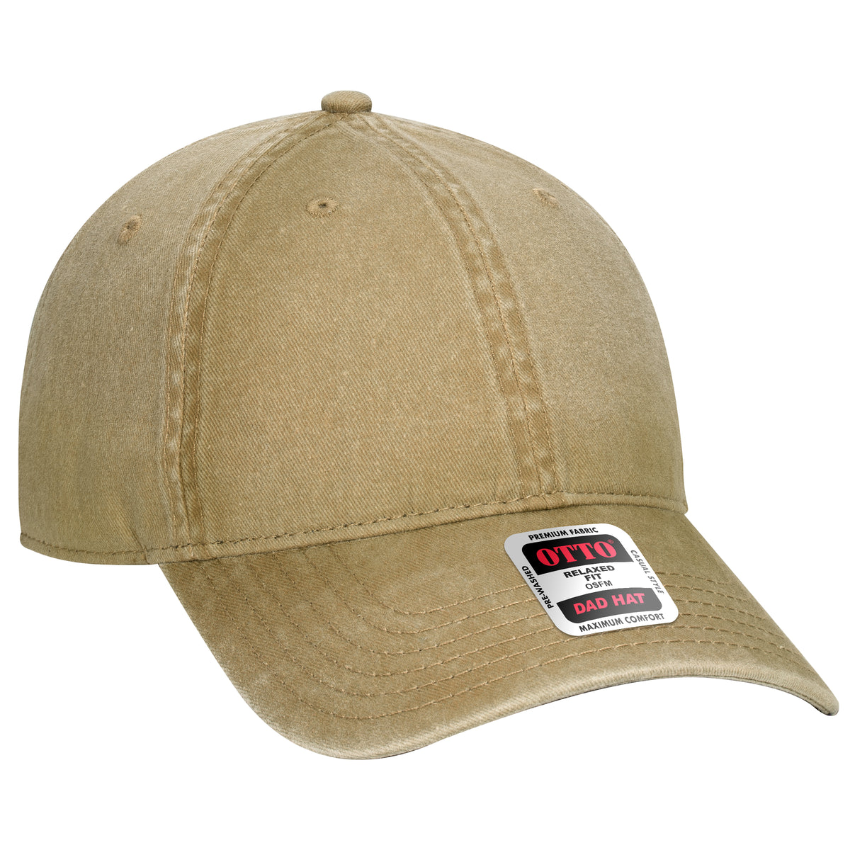 OTTO CAP 6 Panel Low Profile Dad Hat OTTO 18-711
