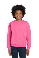 Gildan ®  Youth Heavy Blend™ Crewneck Sweatshirt.  18000B - Gildan 18000B