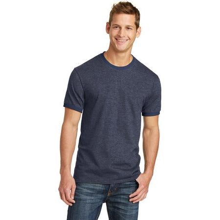 Joe's USA Men's Soft Classic Ringer Tee