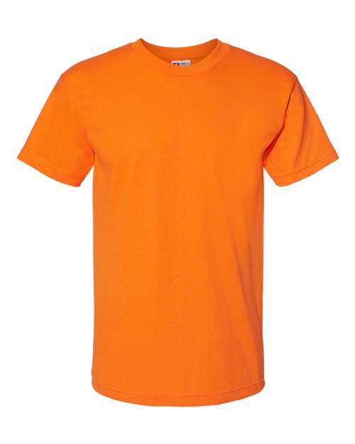 Bayside USA-Made 50/50 T-Shirt - Bayside 1701 Bayside Safety Orange S