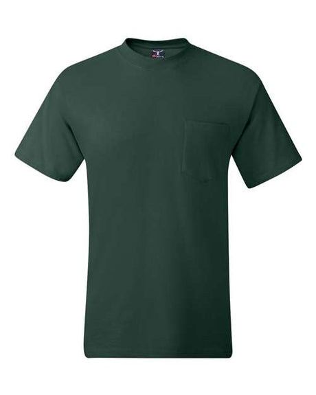 Hanes 5190 Men's Beefy-T Pocket T-Shirt