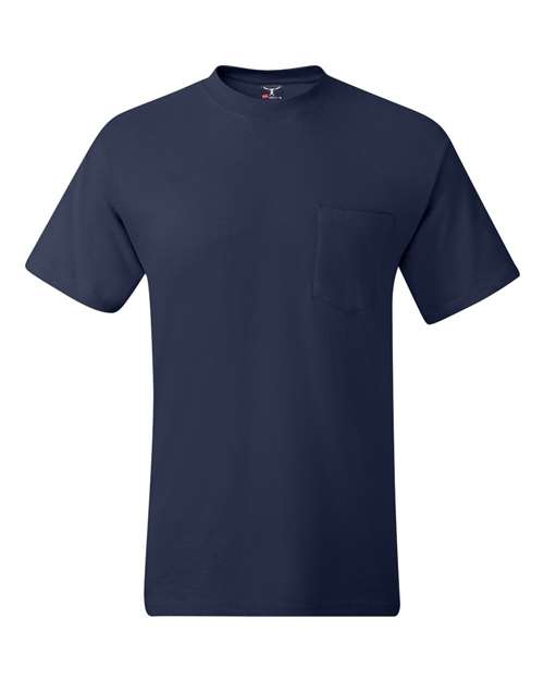 Hanes 5190 Men's Beefy-T Pocket T-Shirt