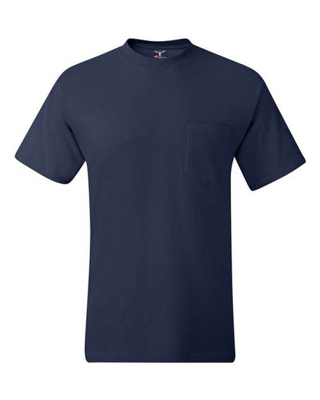 Hanes 5190 Men's Beefy-T Pocket T-Shirt