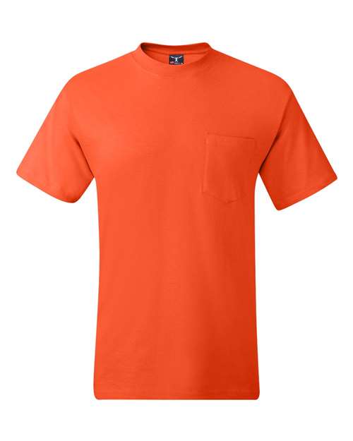 Hanes 5190 Men's Beefy-T Pocket T-Shirt