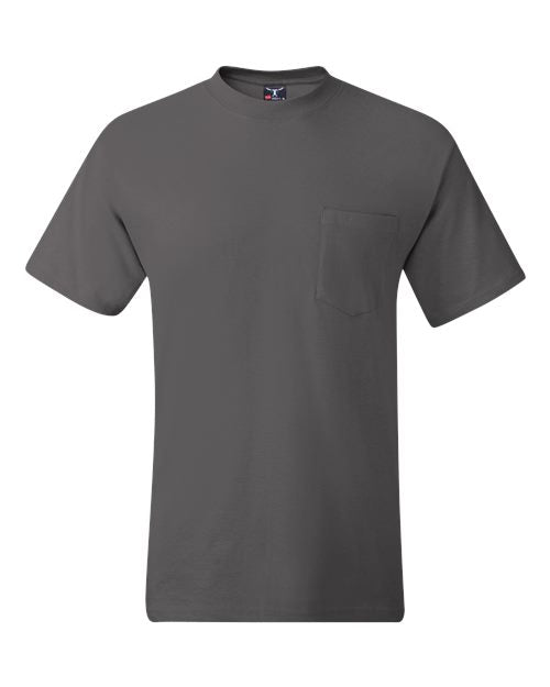 Hanes 5190 Men's Beefy-T Pocket T-Shirt
