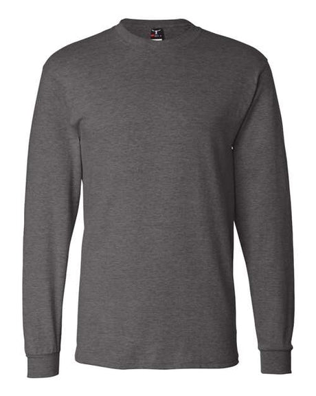 Hanes Unisex Beefy-T® Long Sleeve T-Shirt - Hanes 5186