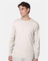 Hanes Unisex Beefy-T® Long Sleeve T-Shirt - Hanes 5186