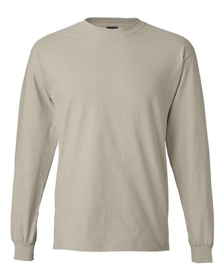 Hanes Unisex Beefy-T® Long Sleeve T-Shirt - Hanes 5186