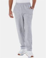 Champion P800 Men's Powerblend Open-Bottom Sweatpants with Pockets