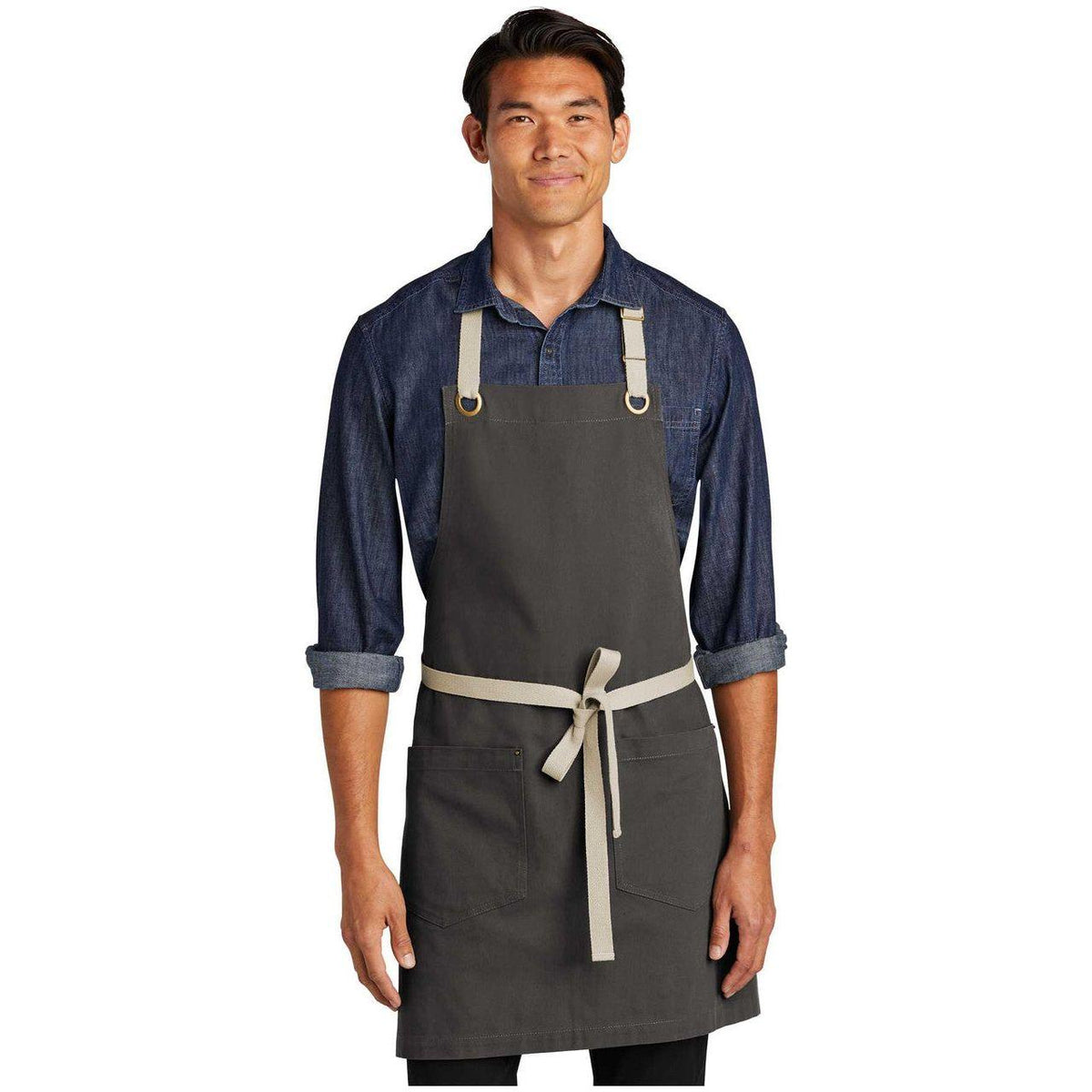 Joe's USA Canvas Full-Length Two-Pocket Apron Joe's USA NEW