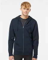 Independent Trading Co. SS4500Z Unisex Midweight Full-Zip Hooded Sweatshirt | Wholesale Full-Zip Hoodie