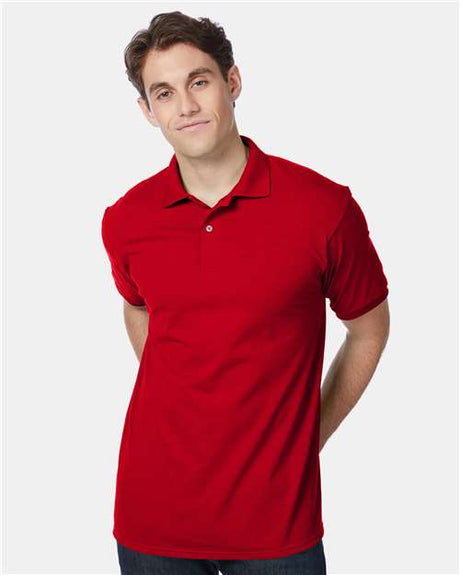 Hanes 054X Men's EcoSmart Jersey Polo