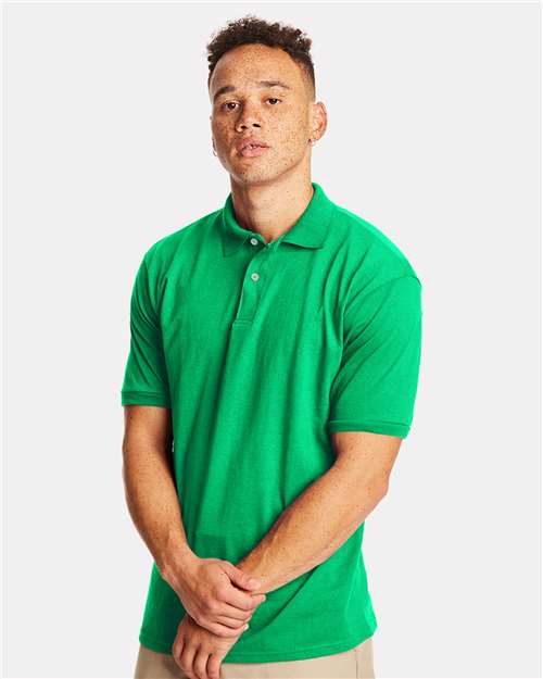 Hanes 054X Men's EcoSmart Jersey Polo